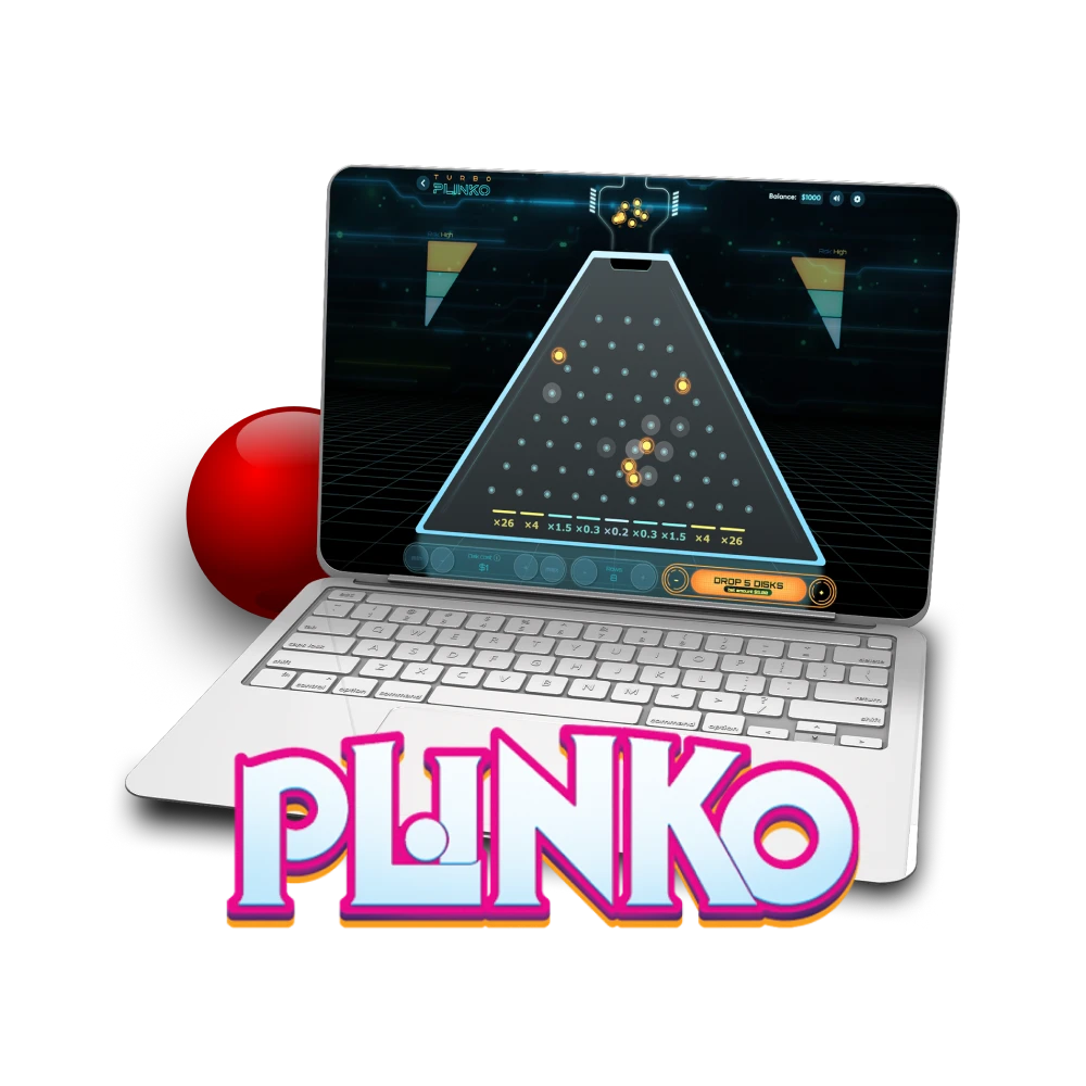 what is plinko game